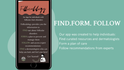 find.form.follow screenshot of app